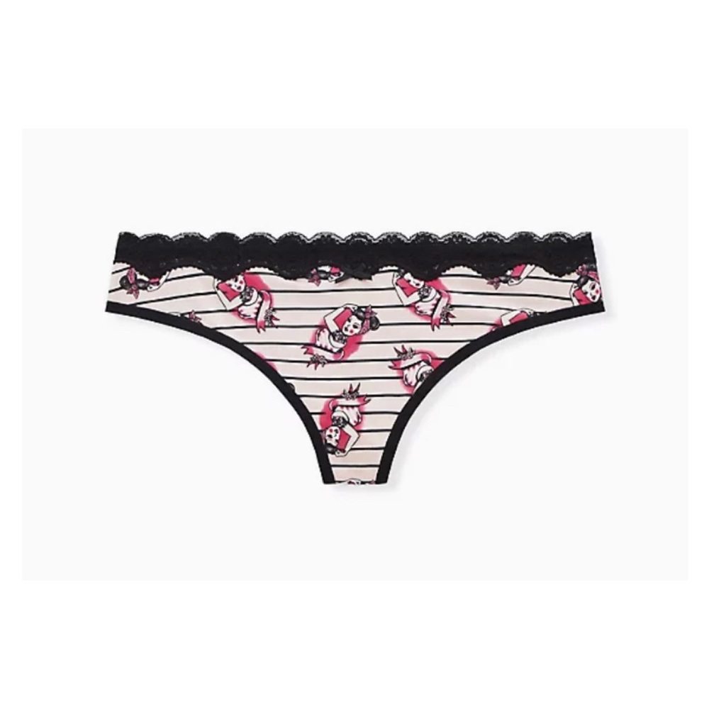 NEW Torrid 2 BCA Knock Out Cotton Thong Panty